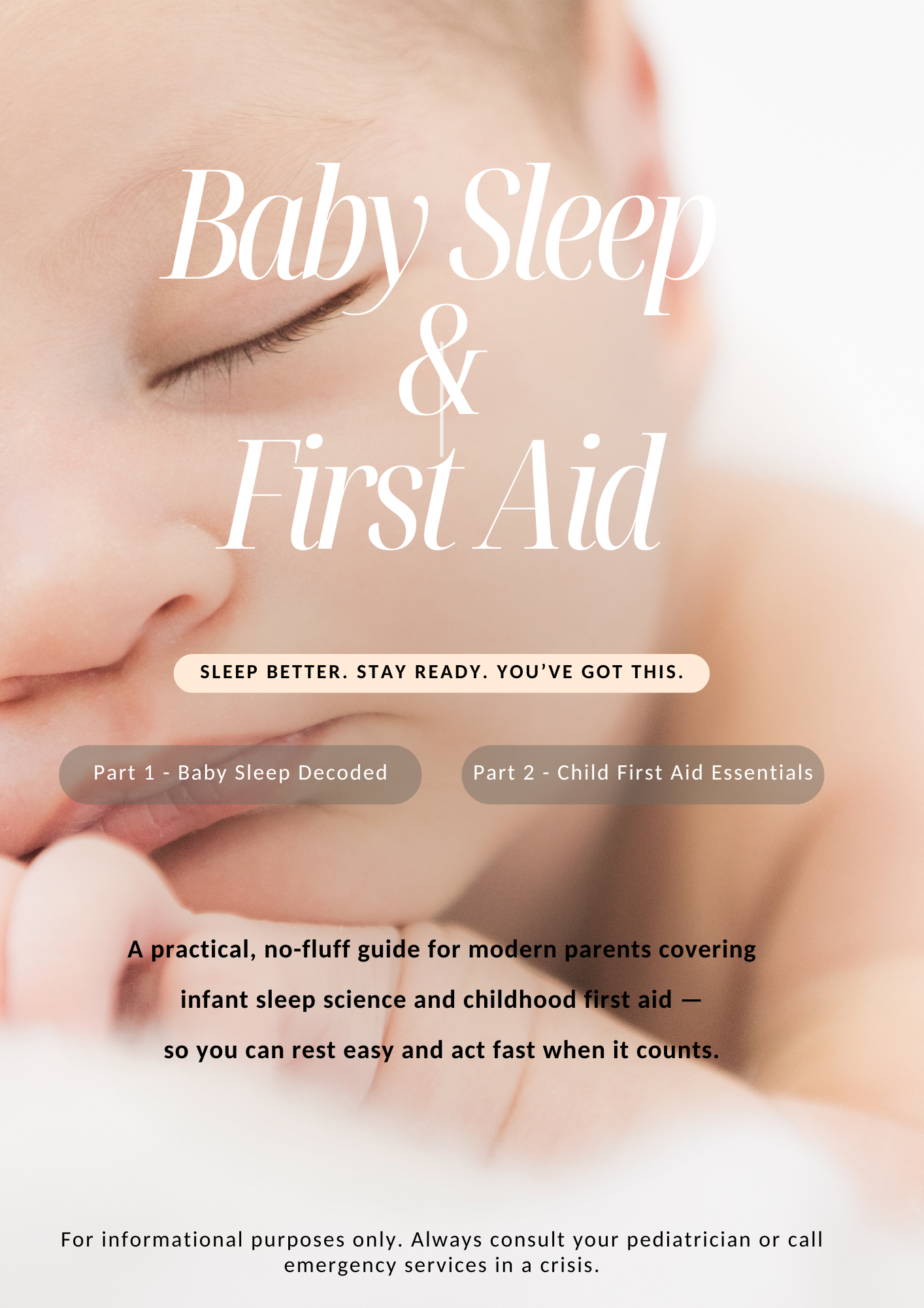 Baby Sleep & Emergency First Aid Guide (New Parents Must-Have)